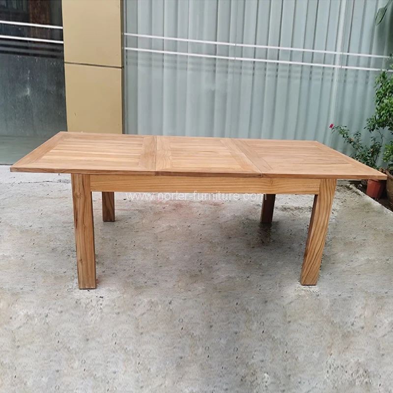 اپنی مرضی کے مطابق آؤٹ ڈور ایکسٹینشن ڈائننگ ٹیبل