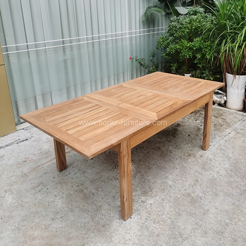 اپنی مرضی کے مطابق آؤٹ ڈور ایکسٹینشن ڈائننگ ٹیبل