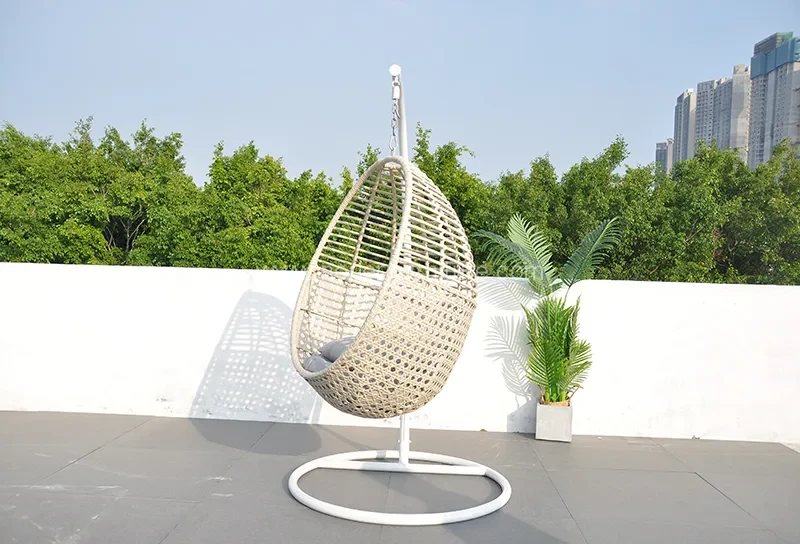 Outdoor Hanging Swing Egg Chair