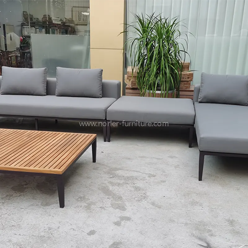 فرصت ایلومینیم فریم ساگ ووڈ بیس آؤٹ ڈور سوفی