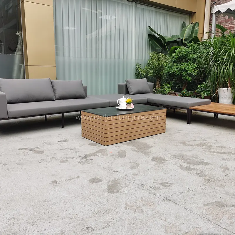 فرصت ایلومینیم فریم ساگ ووڈ بیس آؤٹ ڈور سوفی