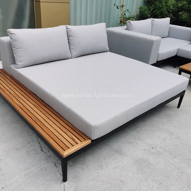 فرصت ایلومینیم فریم ساگ ووڈ بیس آؤٹ ڈور سوفی