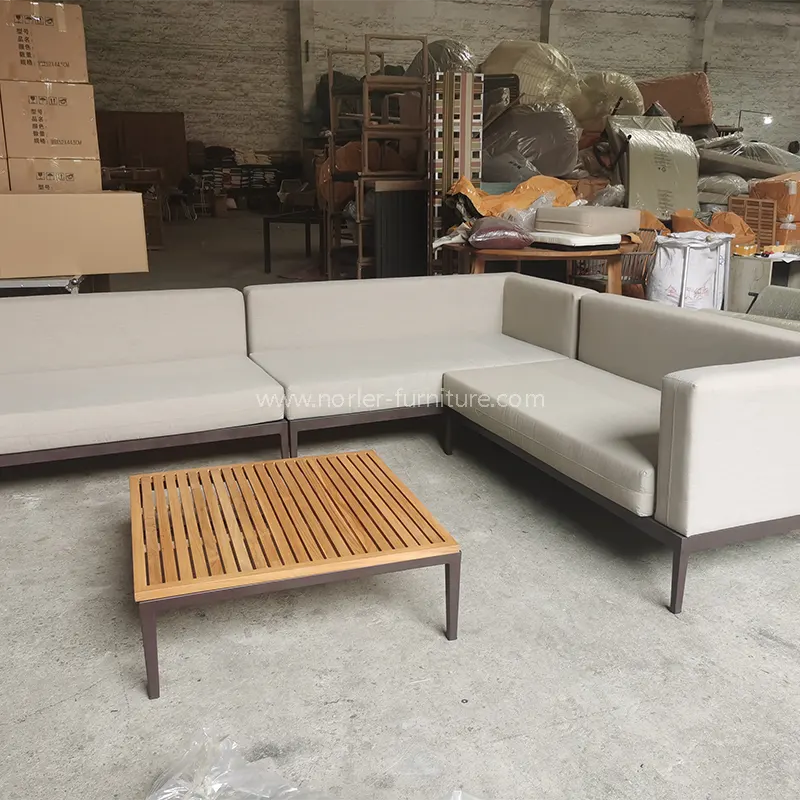 فرصت ایلومینیم فریم ساگ ووڈ بیس آؤٹ ڈور سوفی