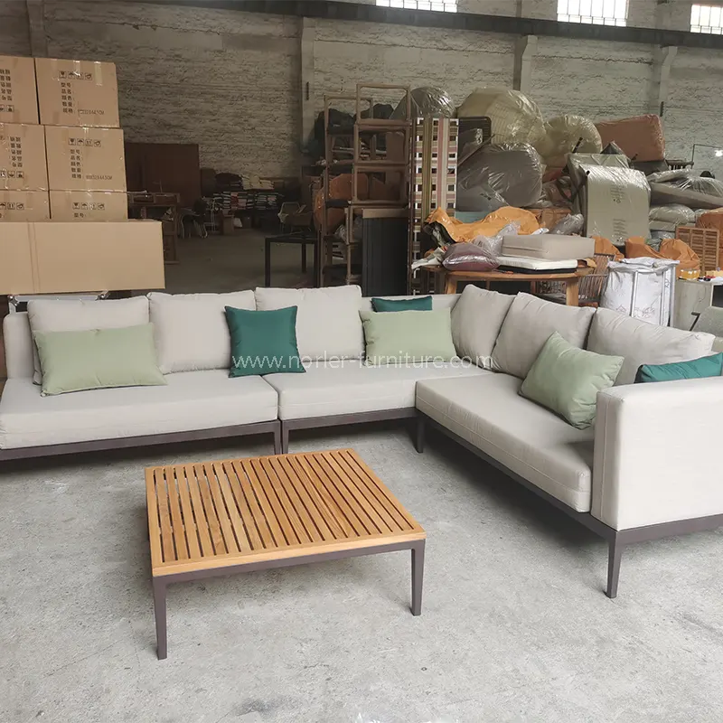 فرصت ایلومینیم فریم ساگ ووڈ بیس آؤٹ ڈور سوفی