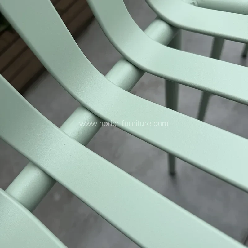 آؤٹ ڈور گارڈن بالکونی فرصت ایلومینیم بار کرسی