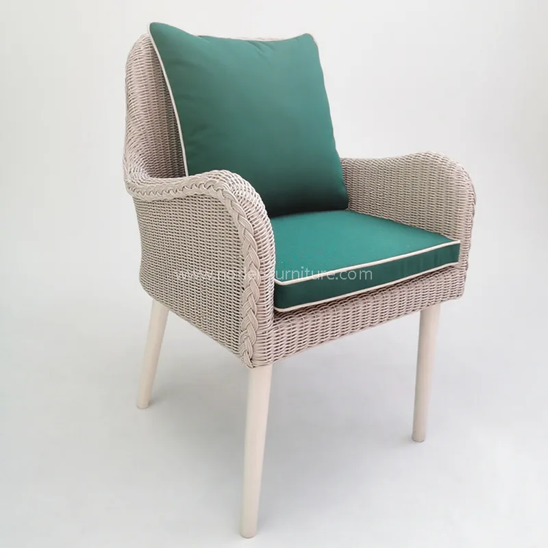 موسم سے مزاحم ایلومینیم پی رتن آؤٹ ڈور تفریحی کرسی موسم سے مزاحم ایلومینیم پی رتن آؤٹ ڈور تفریحی کرسی